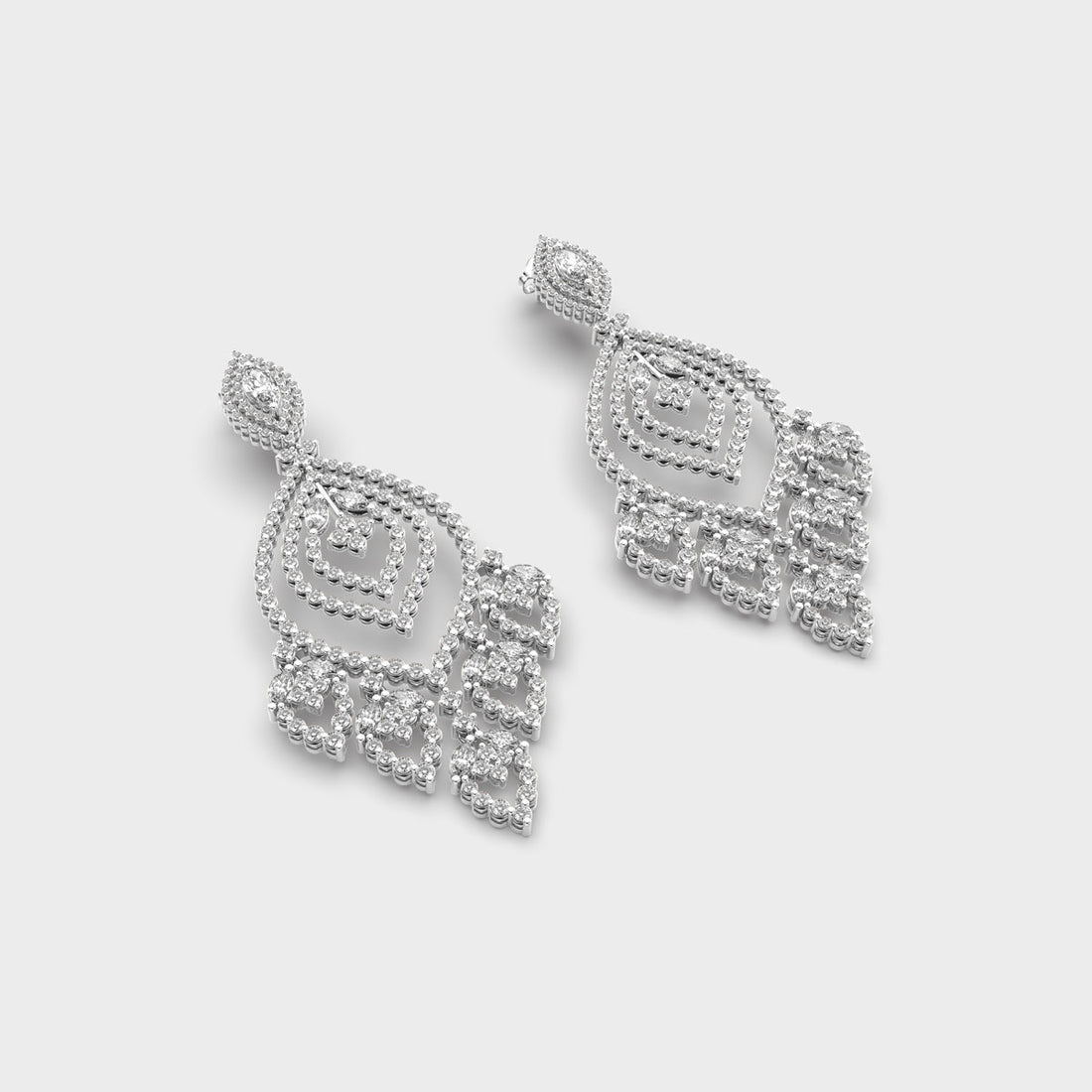 Chandelier Elegance Diamond Earrings