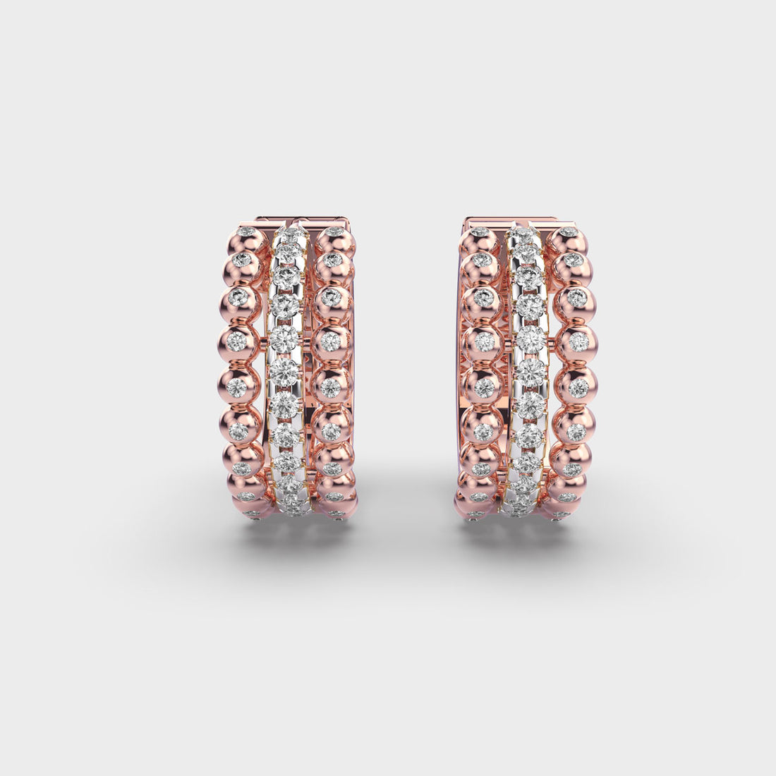 Dewy Diamond Hoops