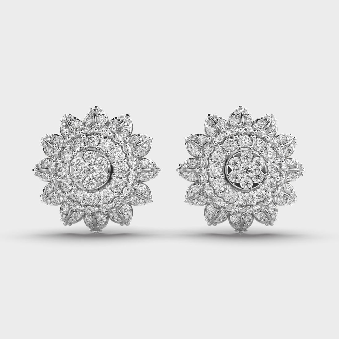 Enchanting Nebula Diamond Earrings