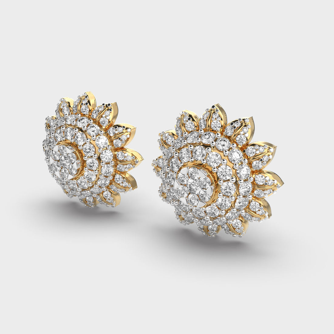 Enchanting Nebula Diamond Earrings