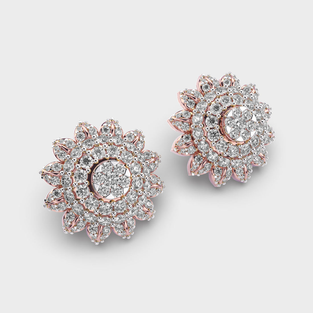Enchanting Nebula Diamond Earrings