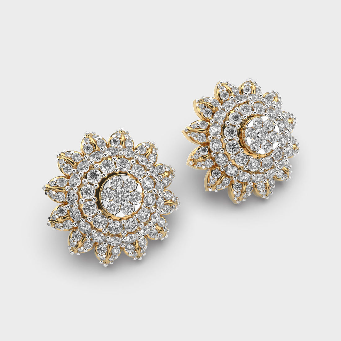 Enchanting Nebula Diamond Earrings