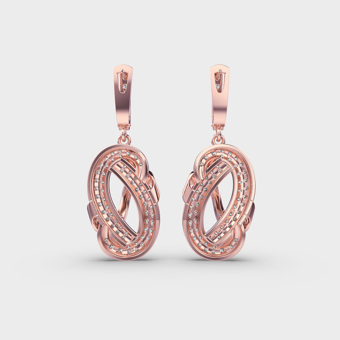 Enchanting Twists Diamond Earrings