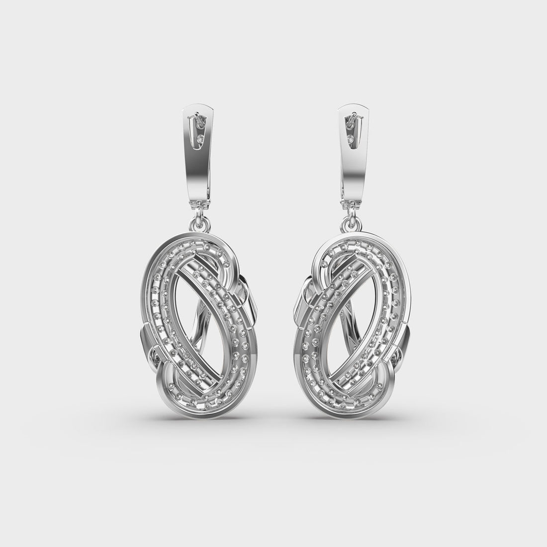 Enchanting Twists Diamond Earrings