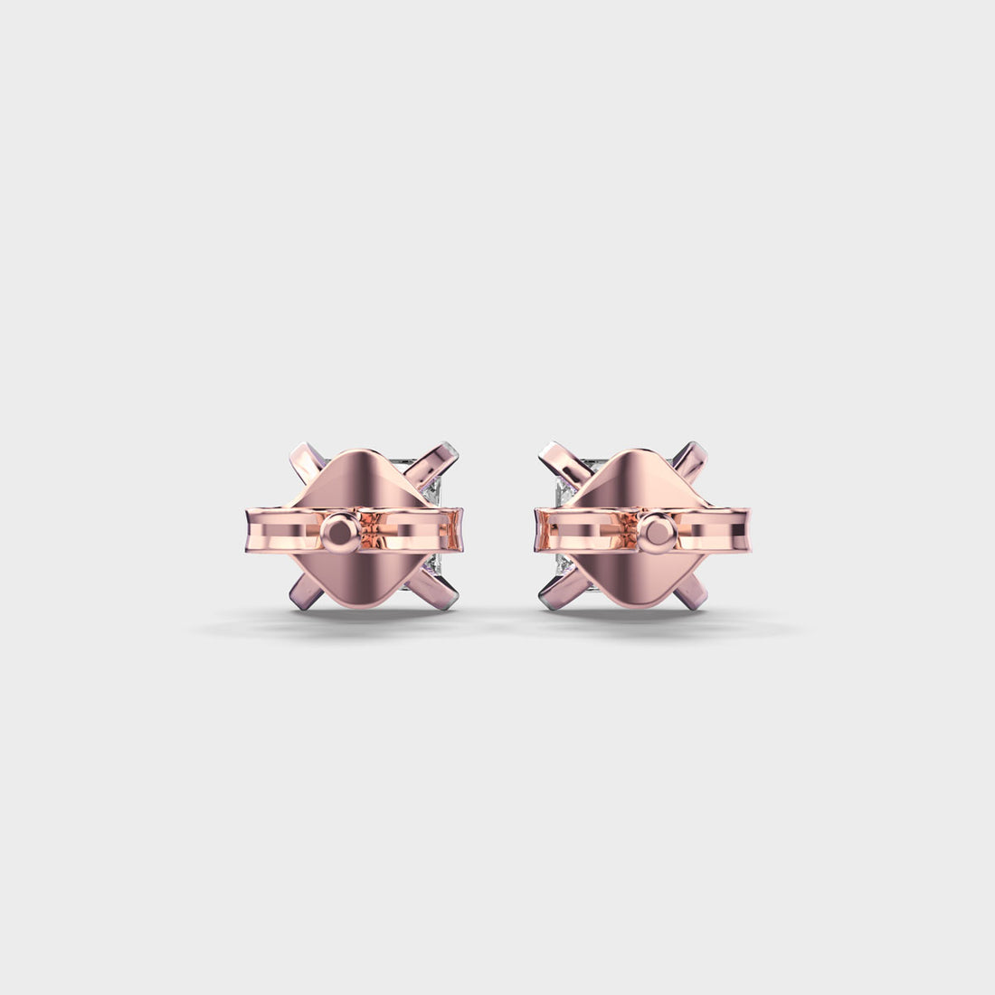Classic Princess Diamonds Studs