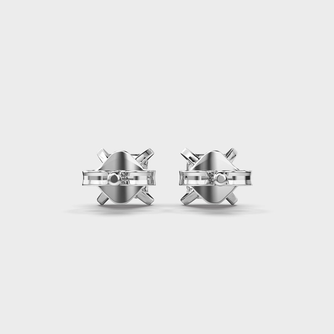 Classic Princess Diamonds Studs