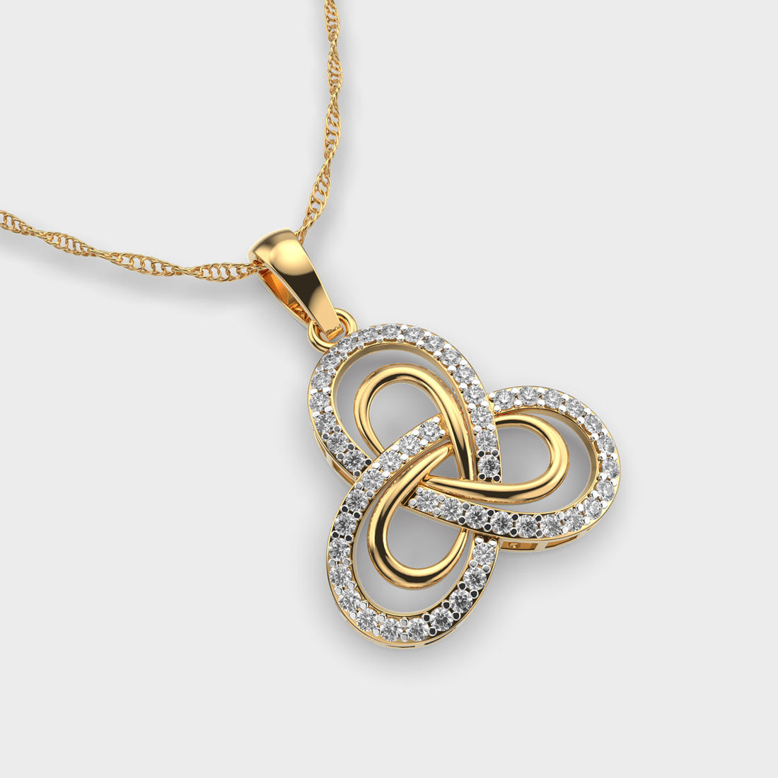 High in Love Diamond Pendant (Without Chain) (Copy)