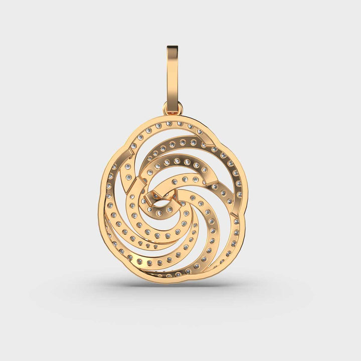 Graceful Illusion Diamond Pendant (Without Chain)