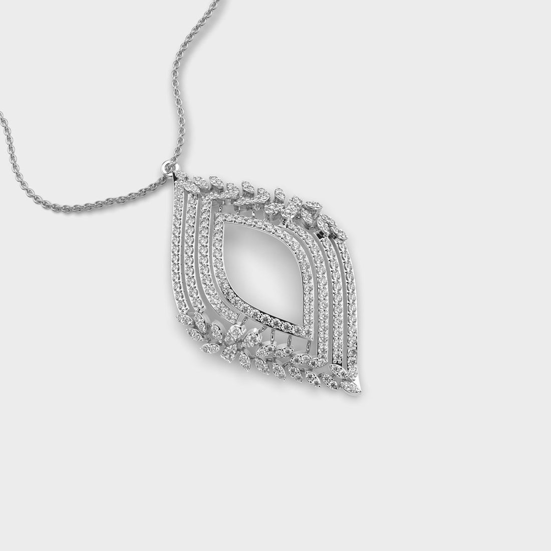 Oasis Diamond Pendant (With Chain)