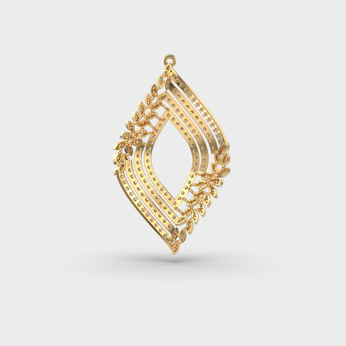 Oasis Diamond Pendant (With Chain)