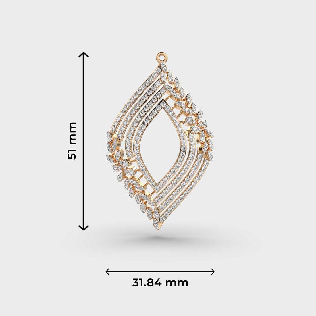 Oasis Diamond Pendant (With Chain)