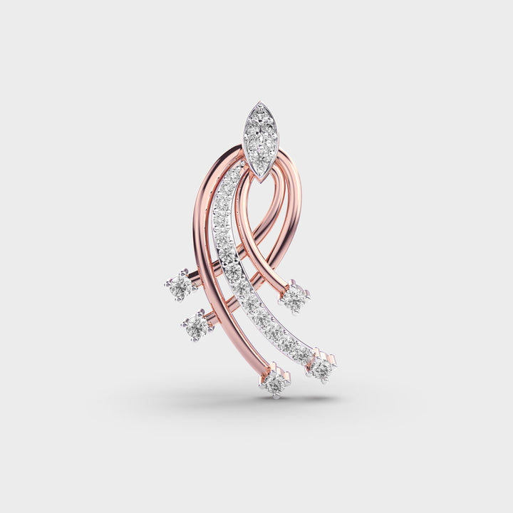 Minimalist Vignette Diamond Pendant (With Chain)