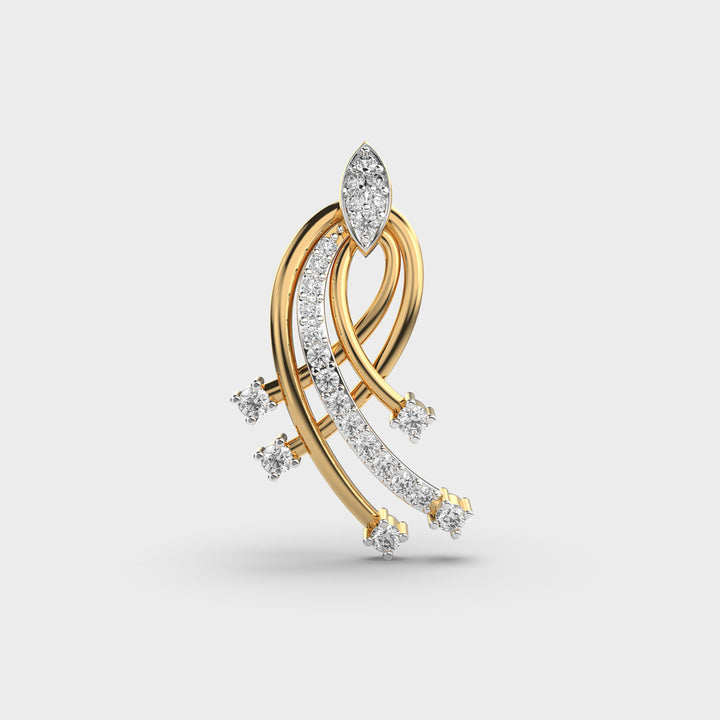 Minimalist Vignette Diamond Pendant (With Chain)