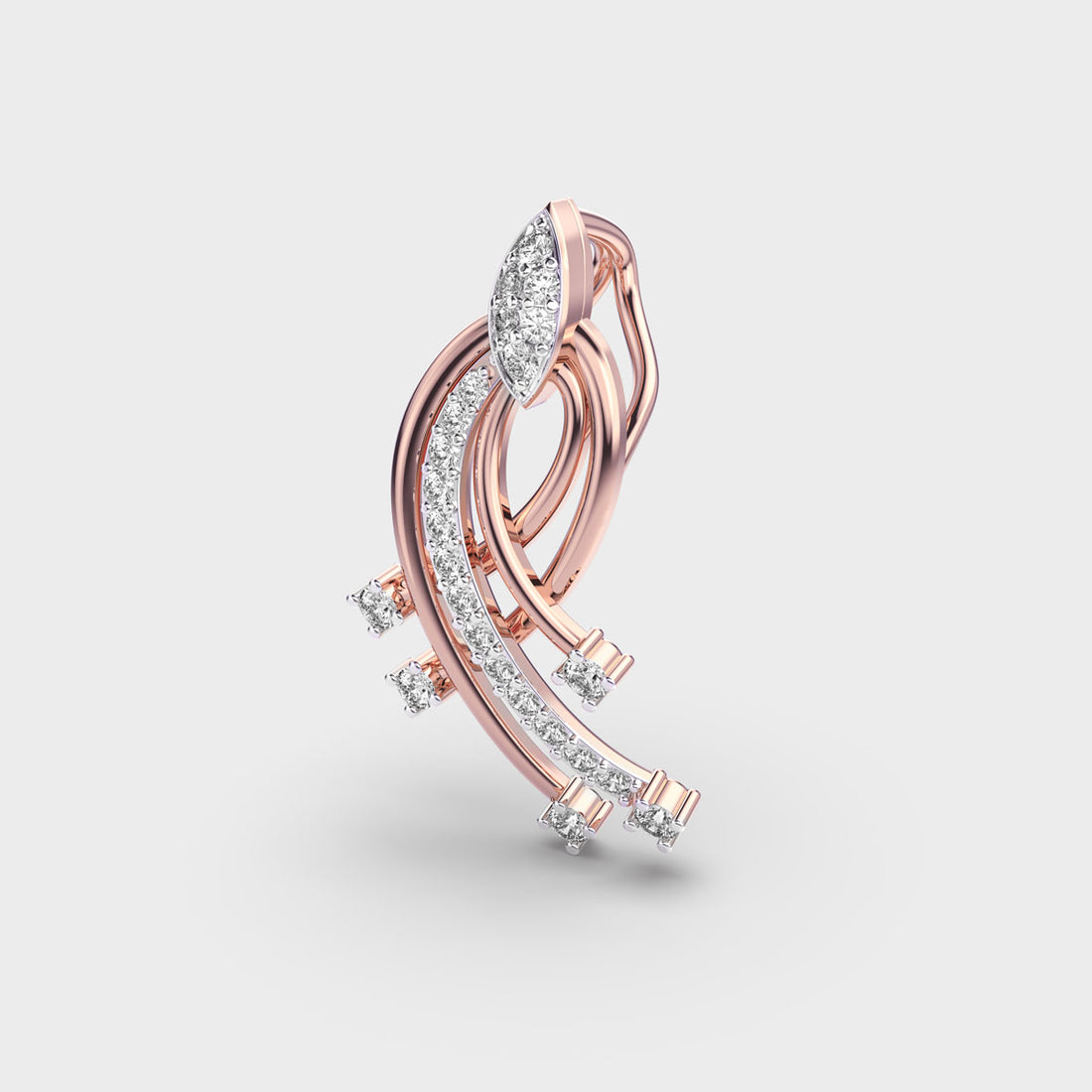 Minimalist Vignette Diamond Pendant (With Chain)