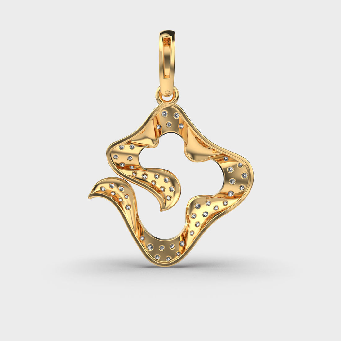 Mystic Radiance Diamond Pendant (Without Chain)