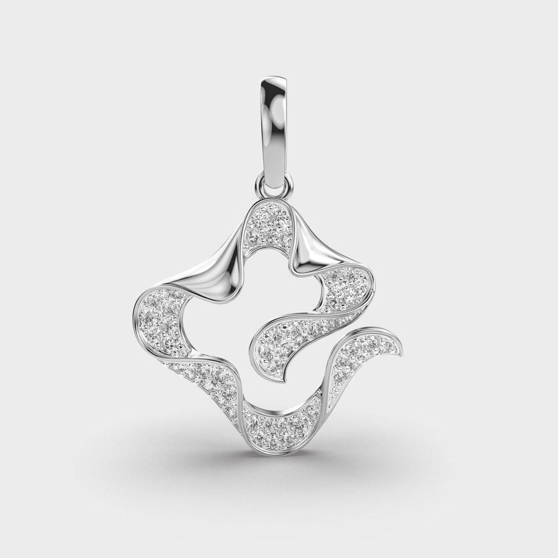 Mystic Radiance Diamond Pendant (Without Chain)