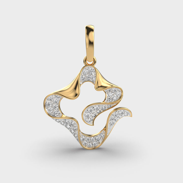 Mystic Radiance Diamond Pendant (Without Chain)