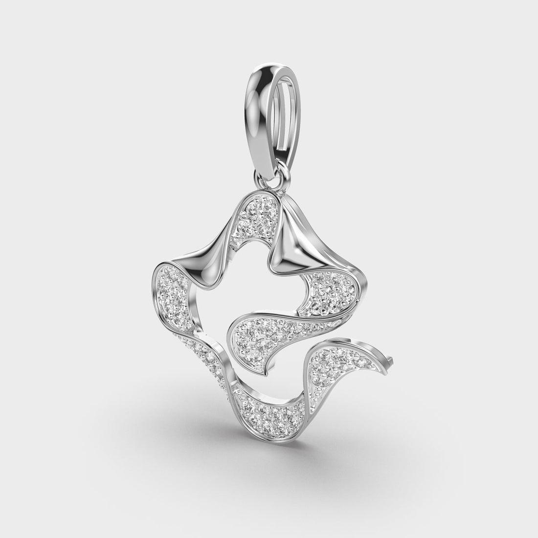 Mystic Radiance Diamond Pendant (Without Chain)