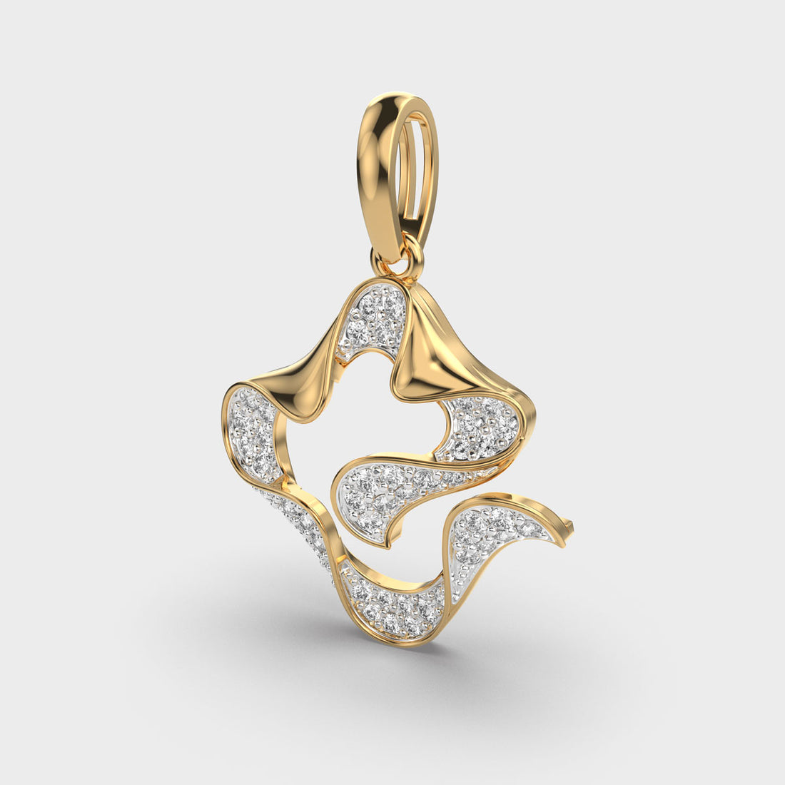 Mystic Radiance Diamond Pendant (Without Chain)