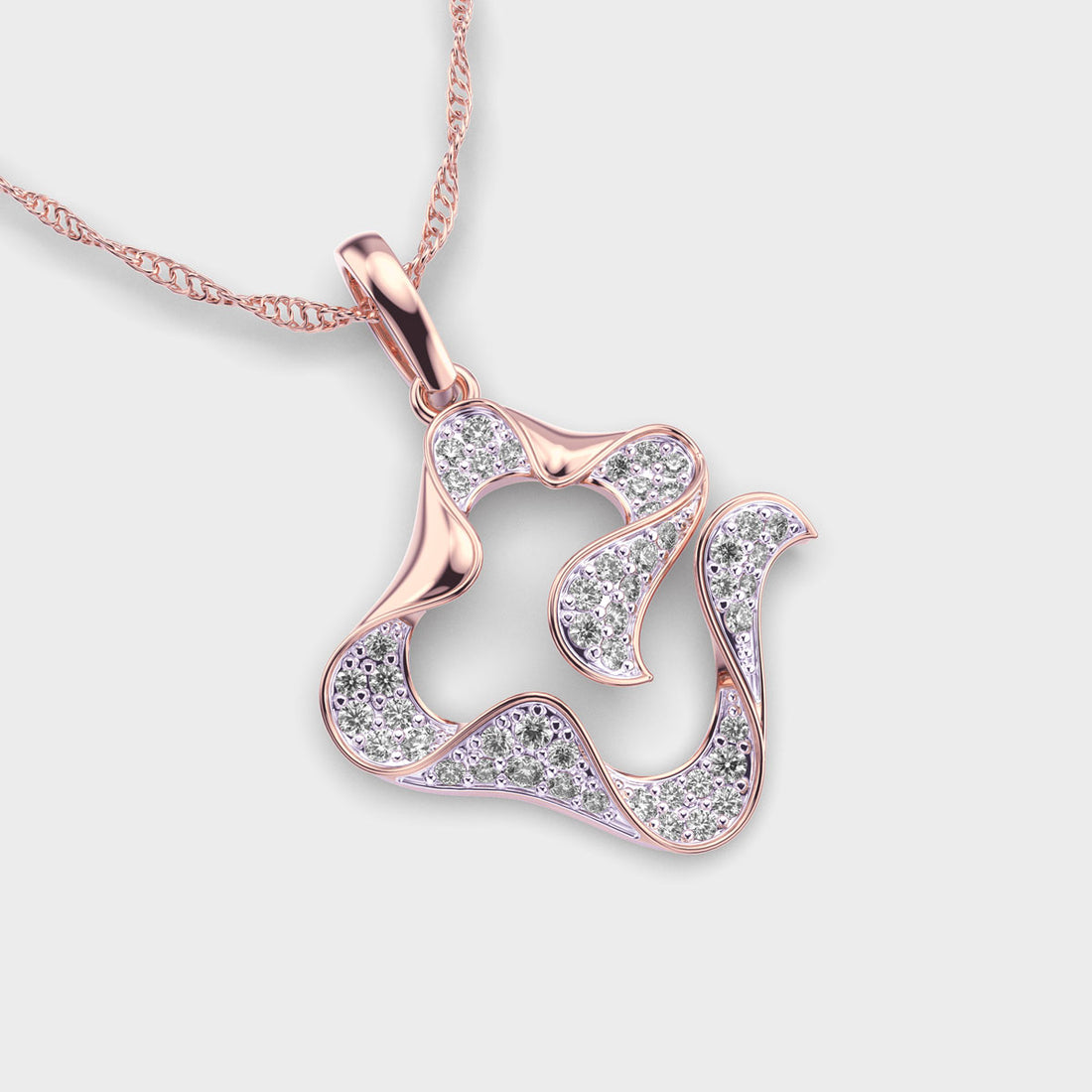 Mystic Radiance Diamond Pendant (Without Chain)