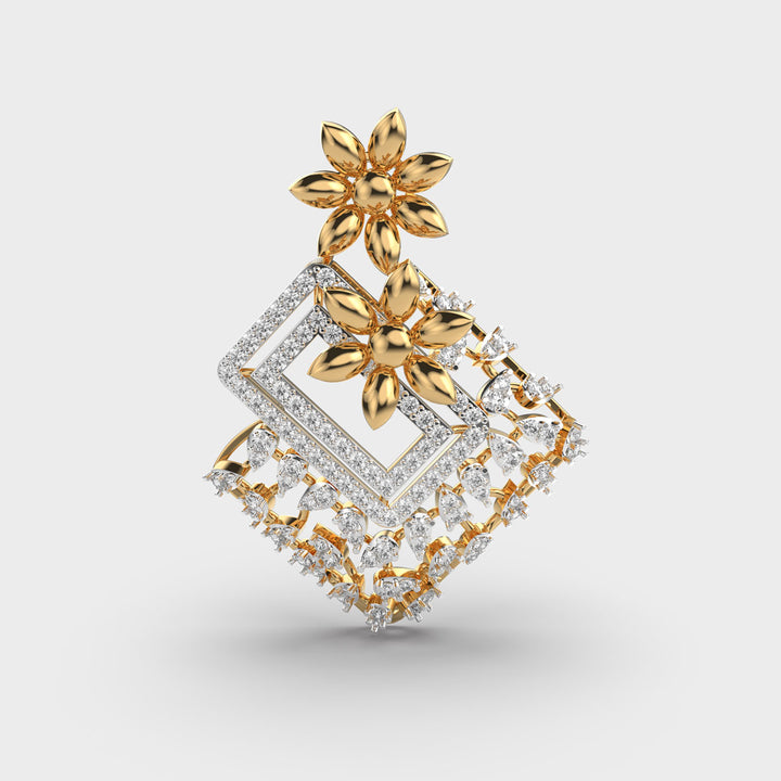 Gorgeous Diva Diamond Pendant (Without Chain)