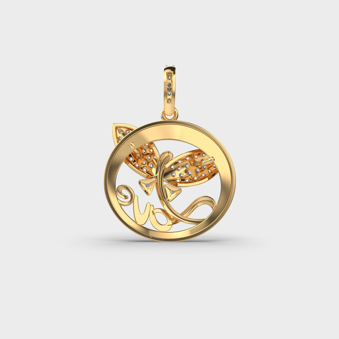 High in Love Diamond Pendant (Without Chain)