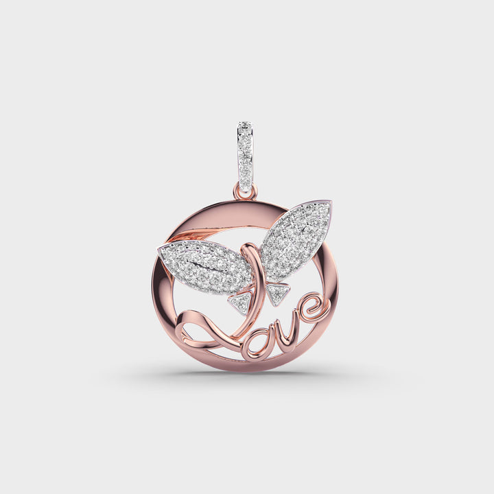High in Love Diamond Pendant (Without Chain)