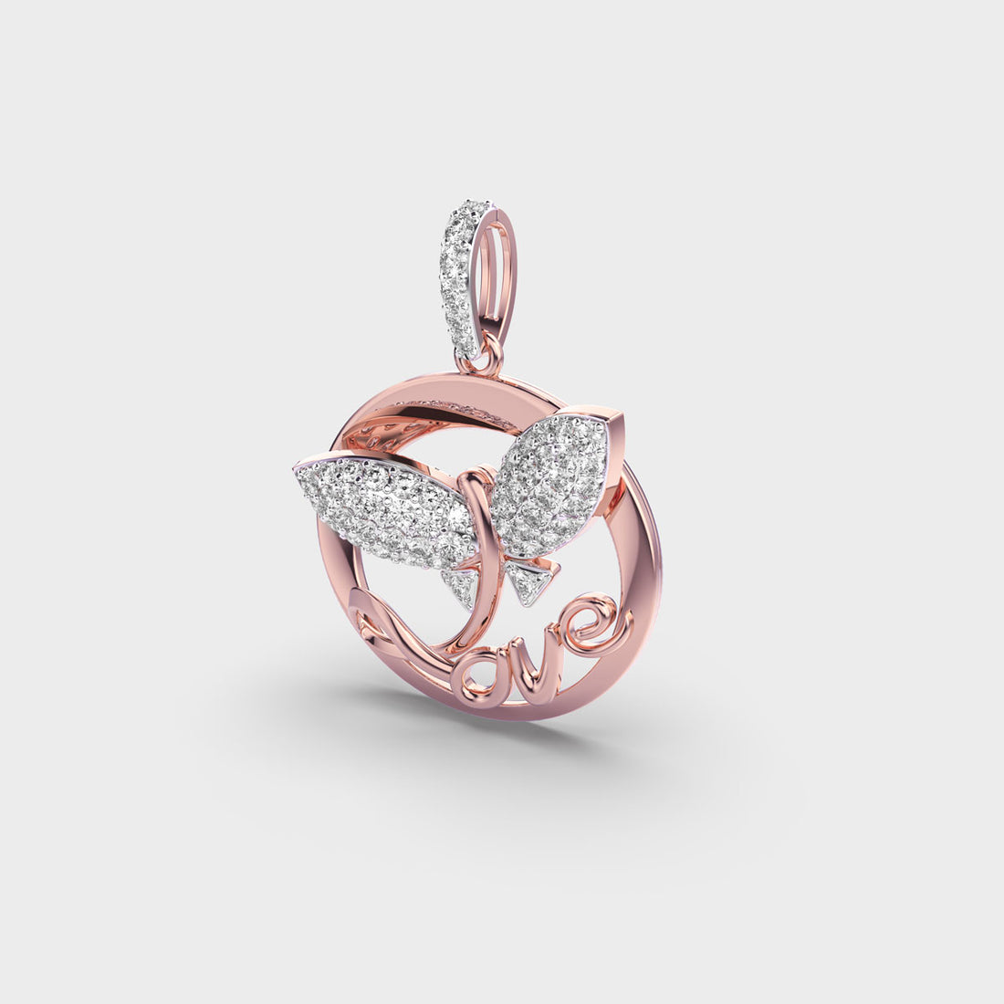 High in Love Diamond Pendant (Without Chain)