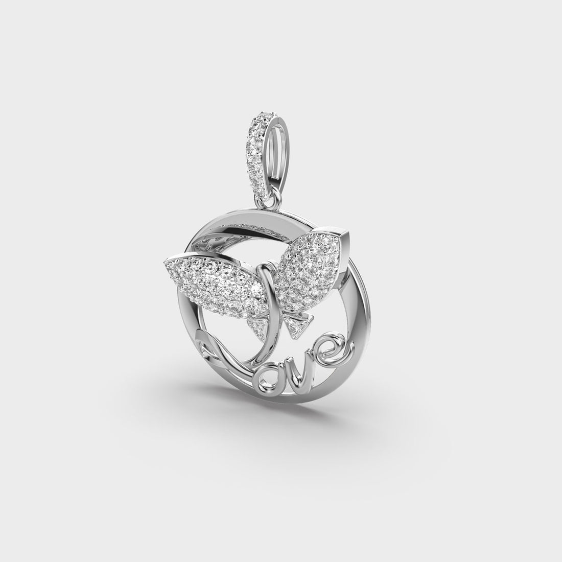 High in Love Diamond Pendant (Without Chain)