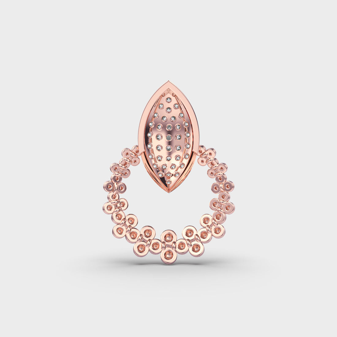 Mystic Galaxy Diamond Pendant (With Chain)