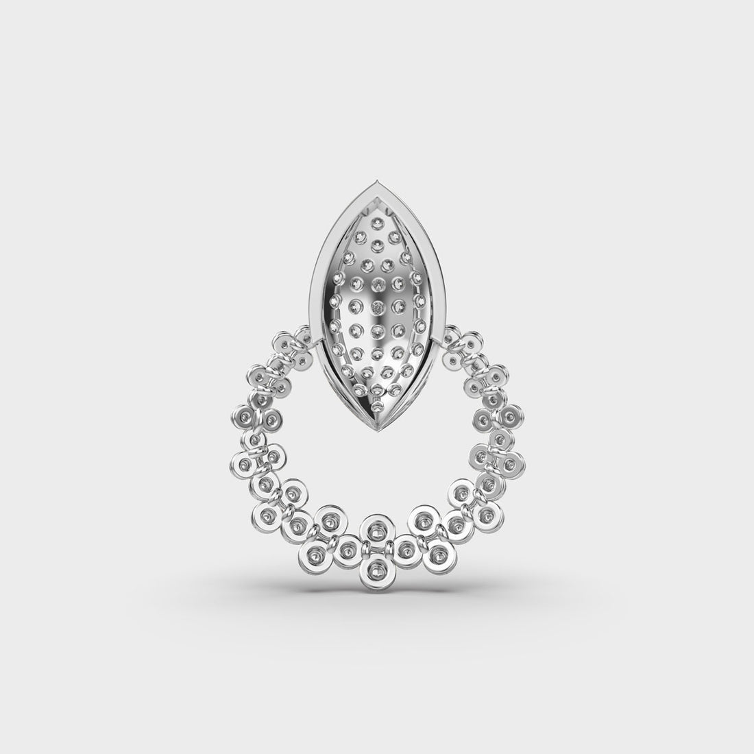 Mystic Galaxy Diamond Pendant (With Chain)