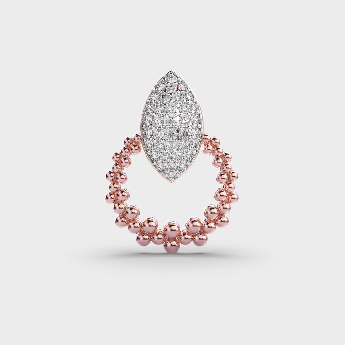 Mystic Galaxy Diamond Pendant (With Chain)