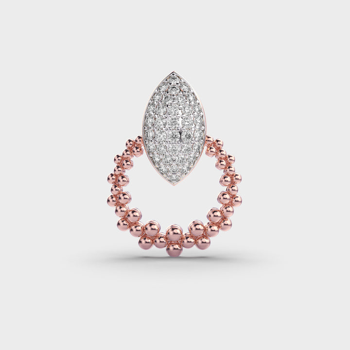 Mystic Galaxy Diamond Pendant (With Chain)
