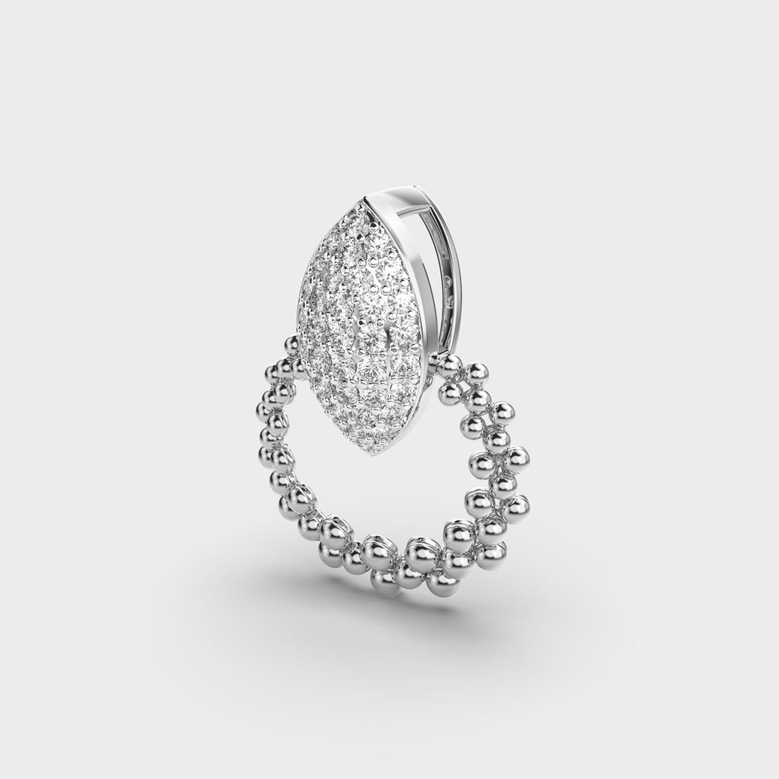 Mystic Galaxy Diamond Pendant (With Chain)