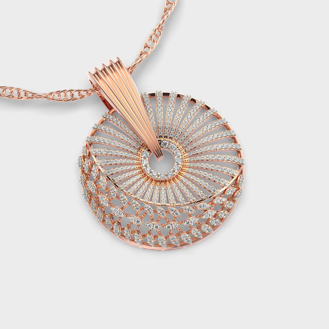 Glam up Diamond Pendant (Without Chain)