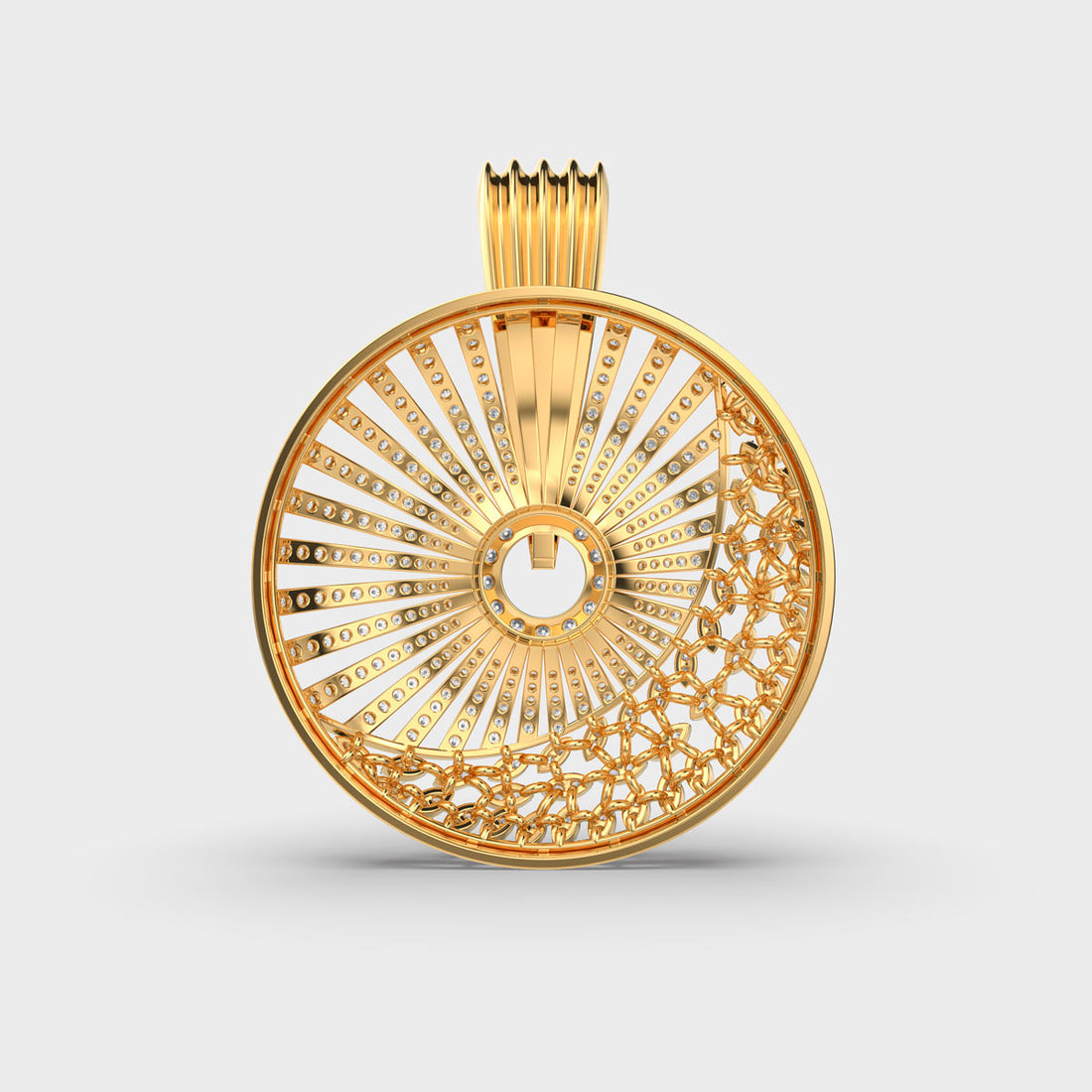 Glam up Diamond Pendant (Without Chain)