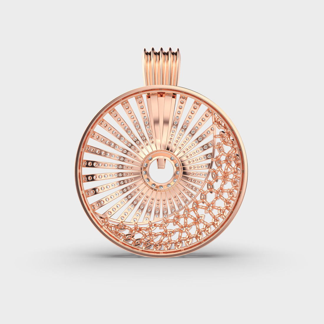 Glam up Diamond Pendant (Without Chain)