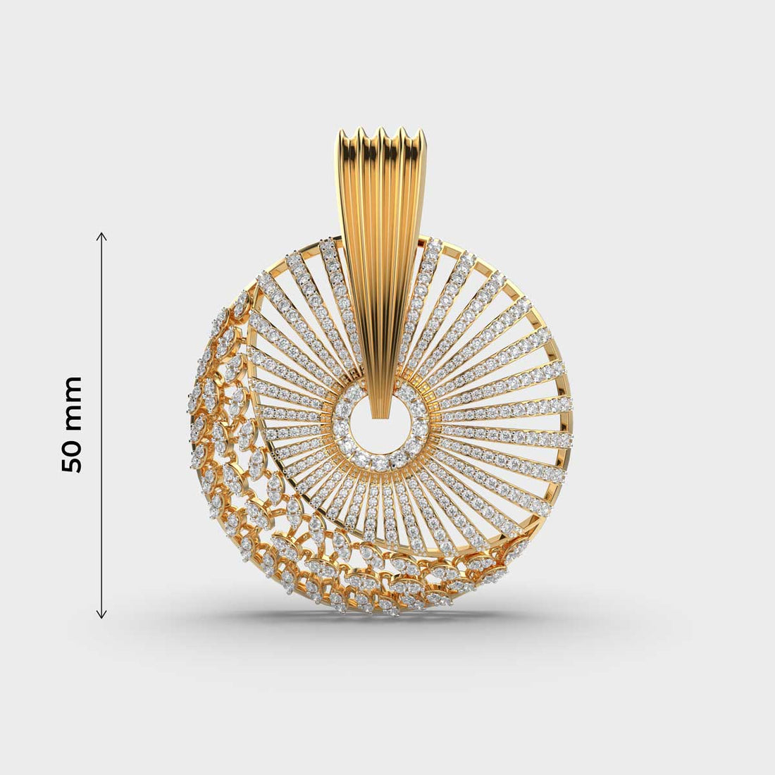Glam up Diamond Pendant (Without Chain)