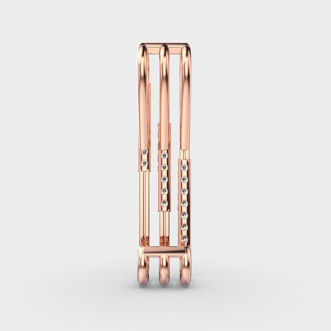 Linear Focus Diamond Pendant (With Chain)