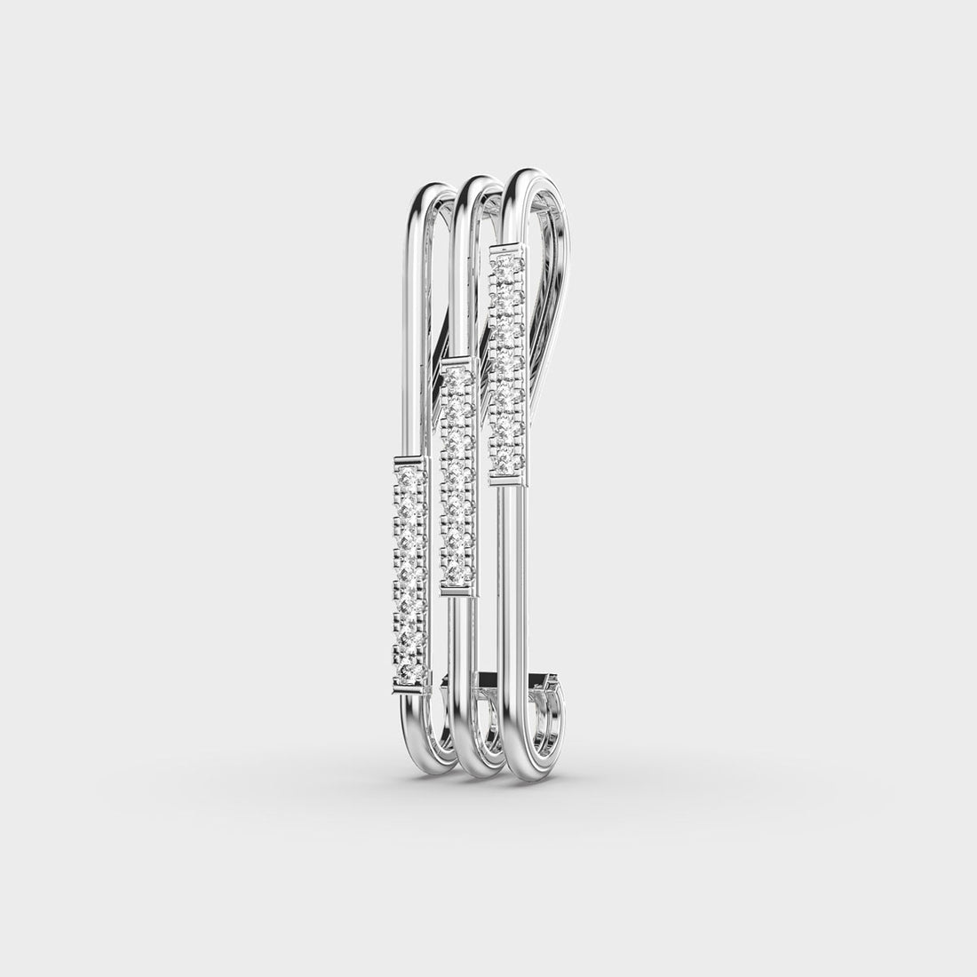Linear Focus Diamond Pendant (With Chain)