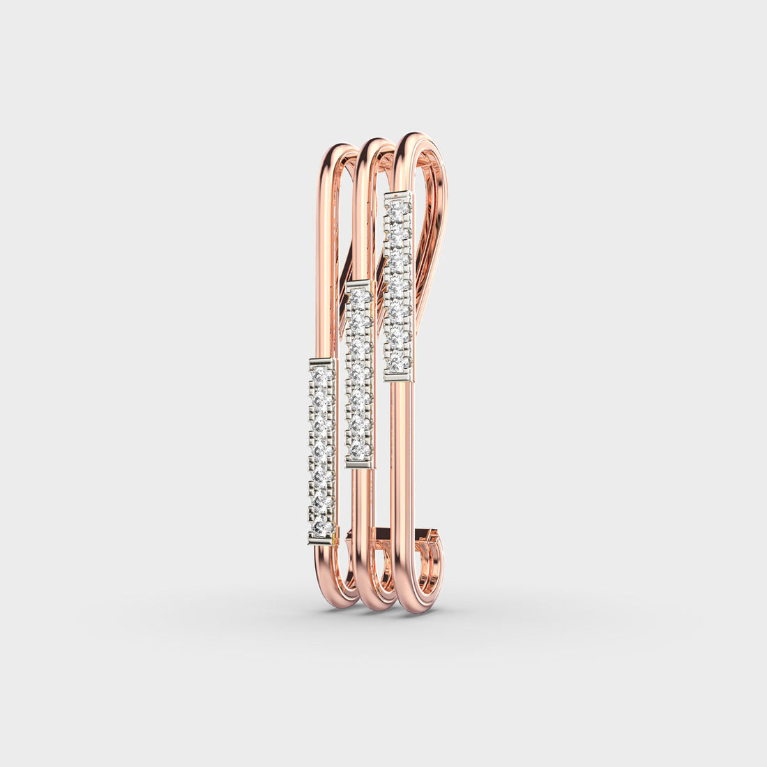 Linear Focus Diamond Pendant (With Chain)