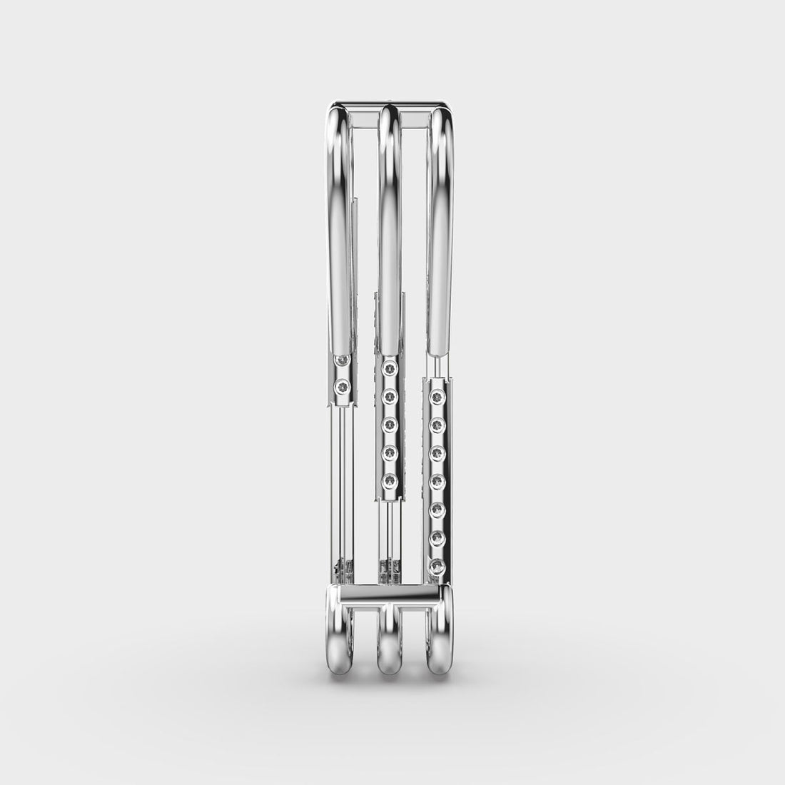 Linear Focus Diamond Pendant (With Chain)