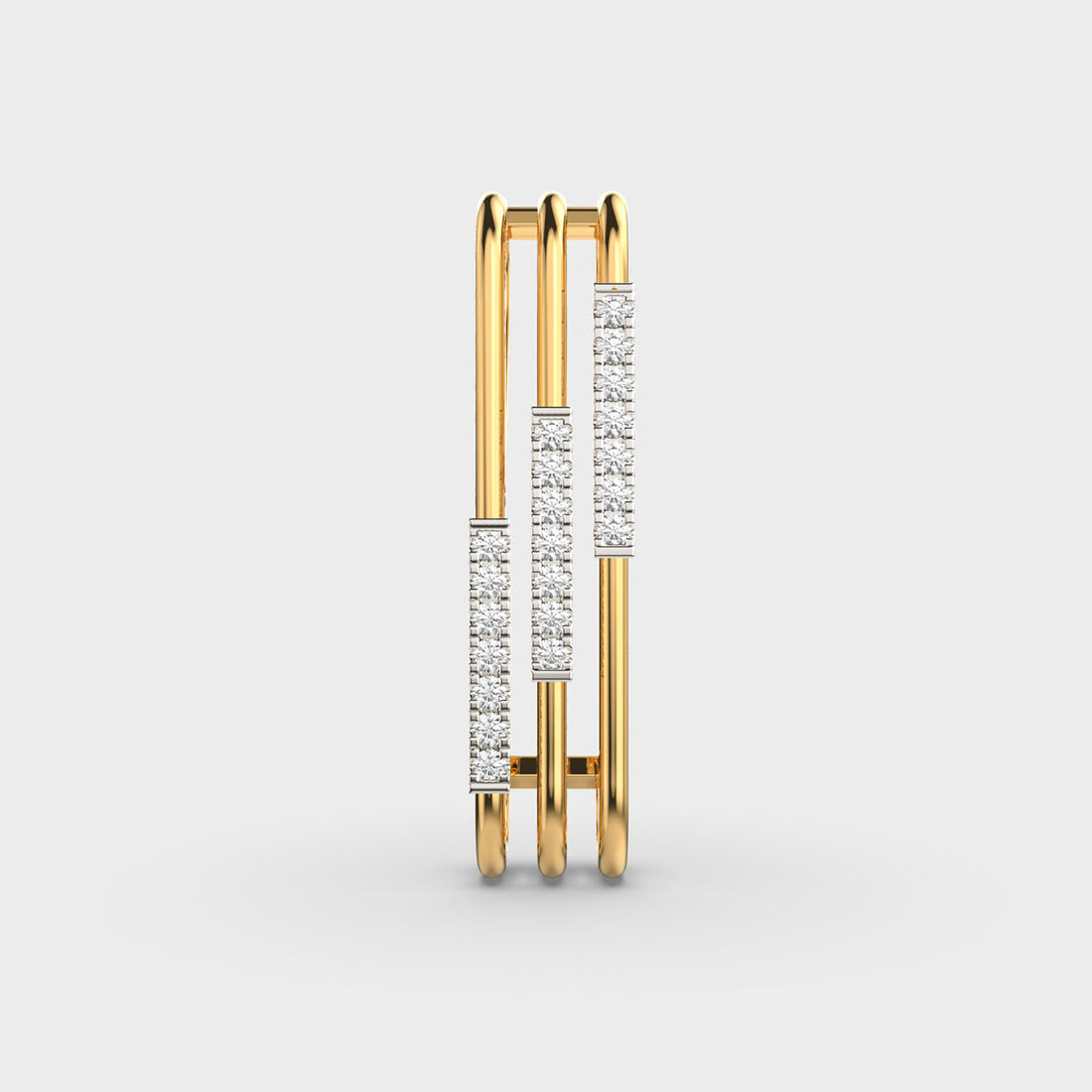Linear Focus Diamond Pendant (With Chain)