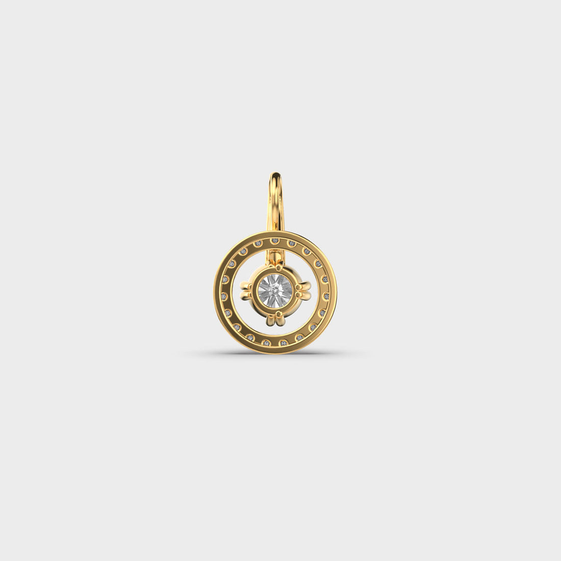 Moonshine Diamond Pendant (Without Chain)