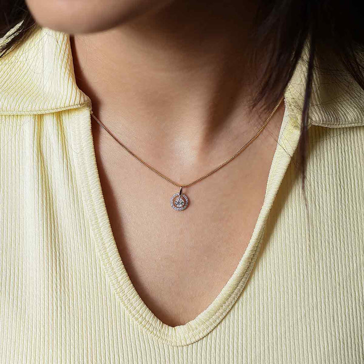 Moonshine Diamond Pendant (Without Chain)
