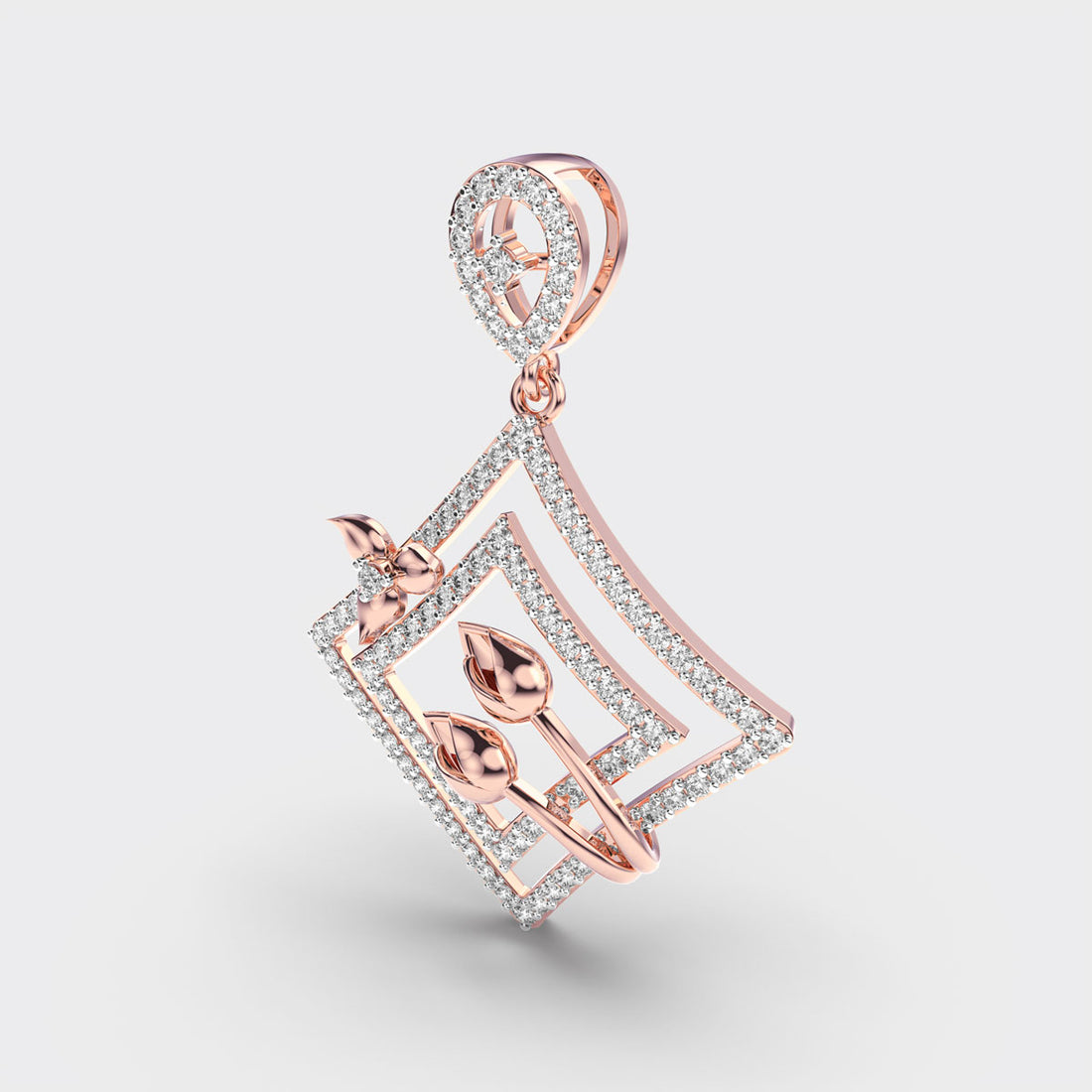 Picture Perfect Diamond Pendant (Without Chain)