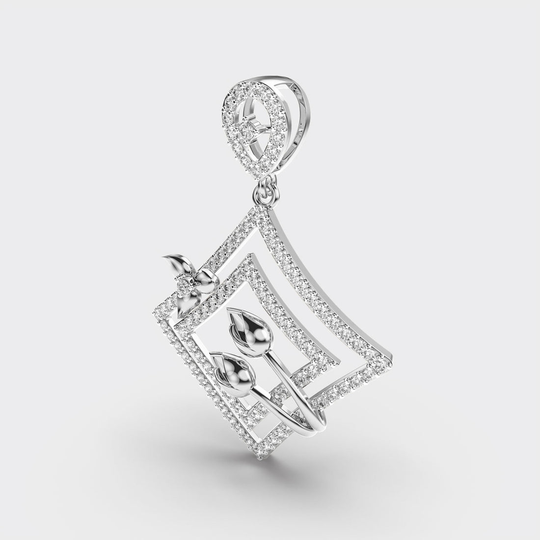 Picture Perfect Diamond Pendant (Without Chain)