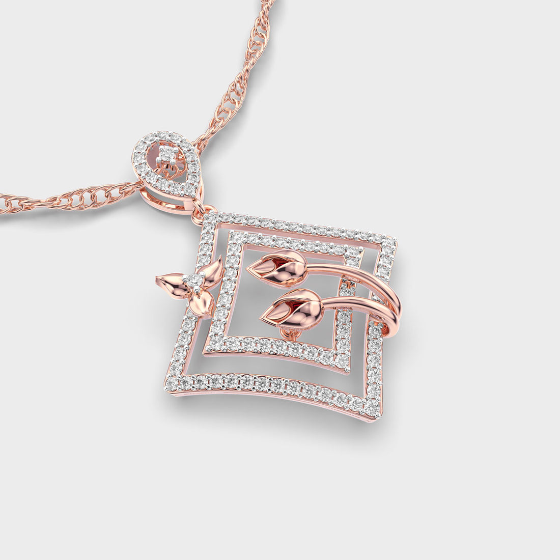 Picture Perfect Diamond Pendant (Without Chain)