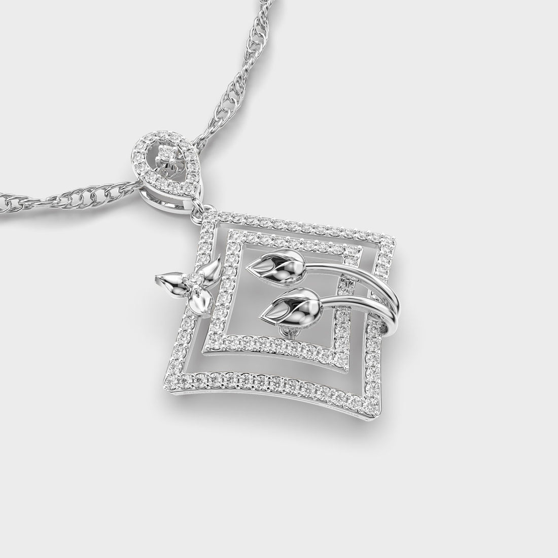 Picture Perfect Diamond Pendant (Without Chain)