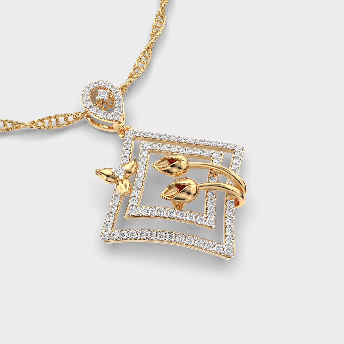 Picture Perfect Diamond Pendant (Without Chain)